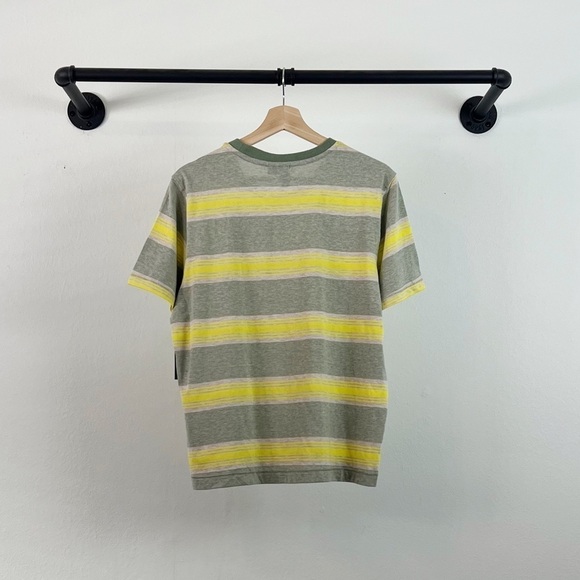 NWT Volcom Hyphen in Strypes Short Sleeve Striped Tee - Picture 6 of 8
